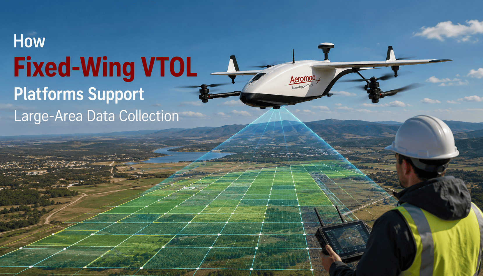 How Fixed-Wing VTOL Platforms Support Large-Area Data Collection