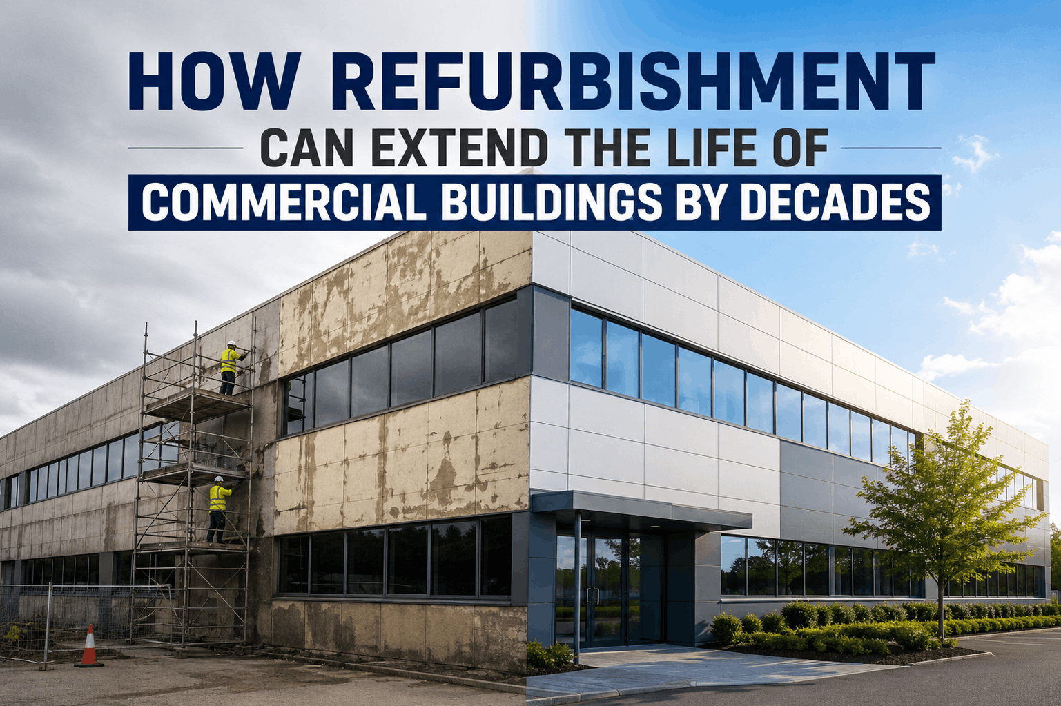 How Refurbishment Can Extend the Life of Commercial Buildings by Decades