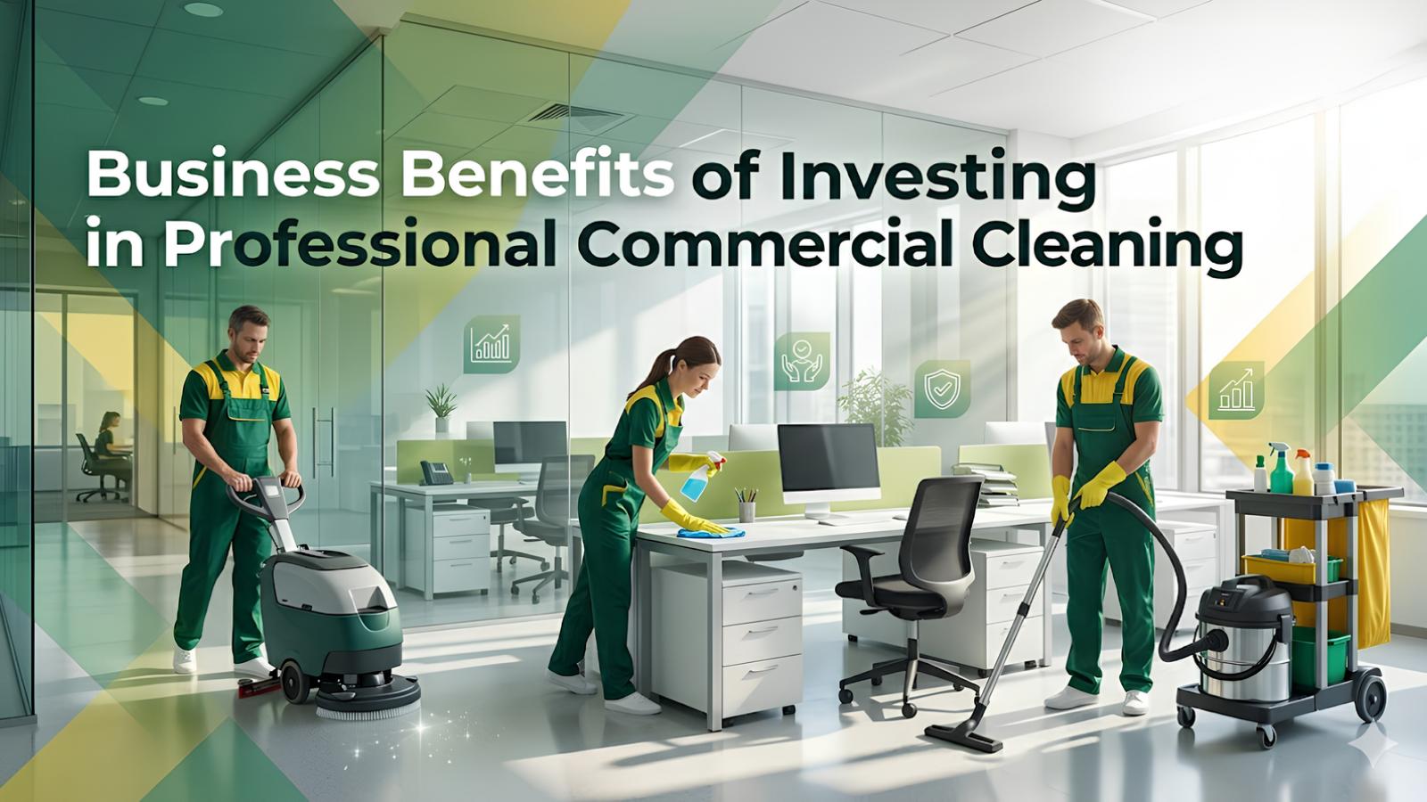 Business Benefits of Investing in Professional Commercial Cleaning