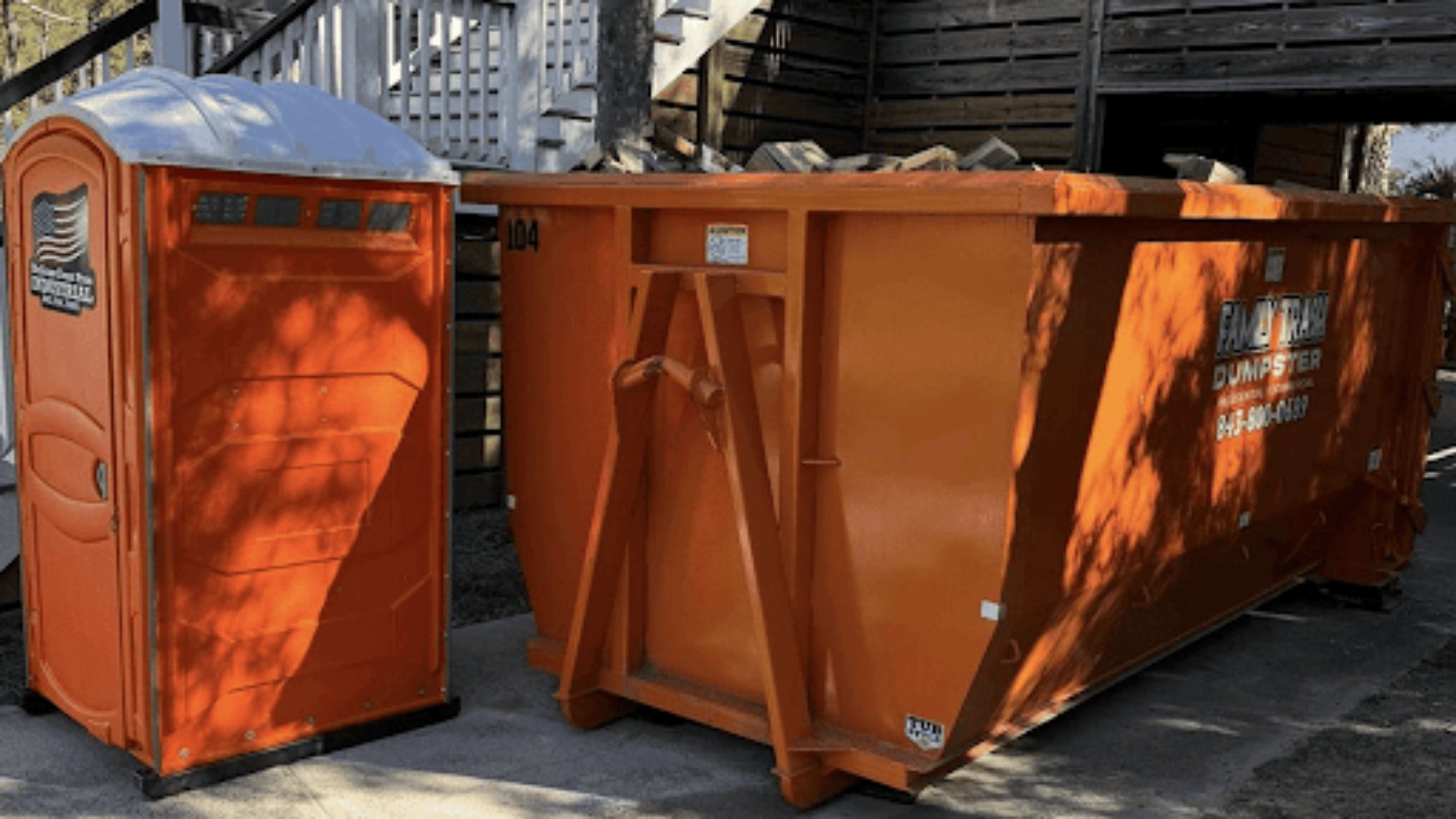 dumpster rentals in West Ashley