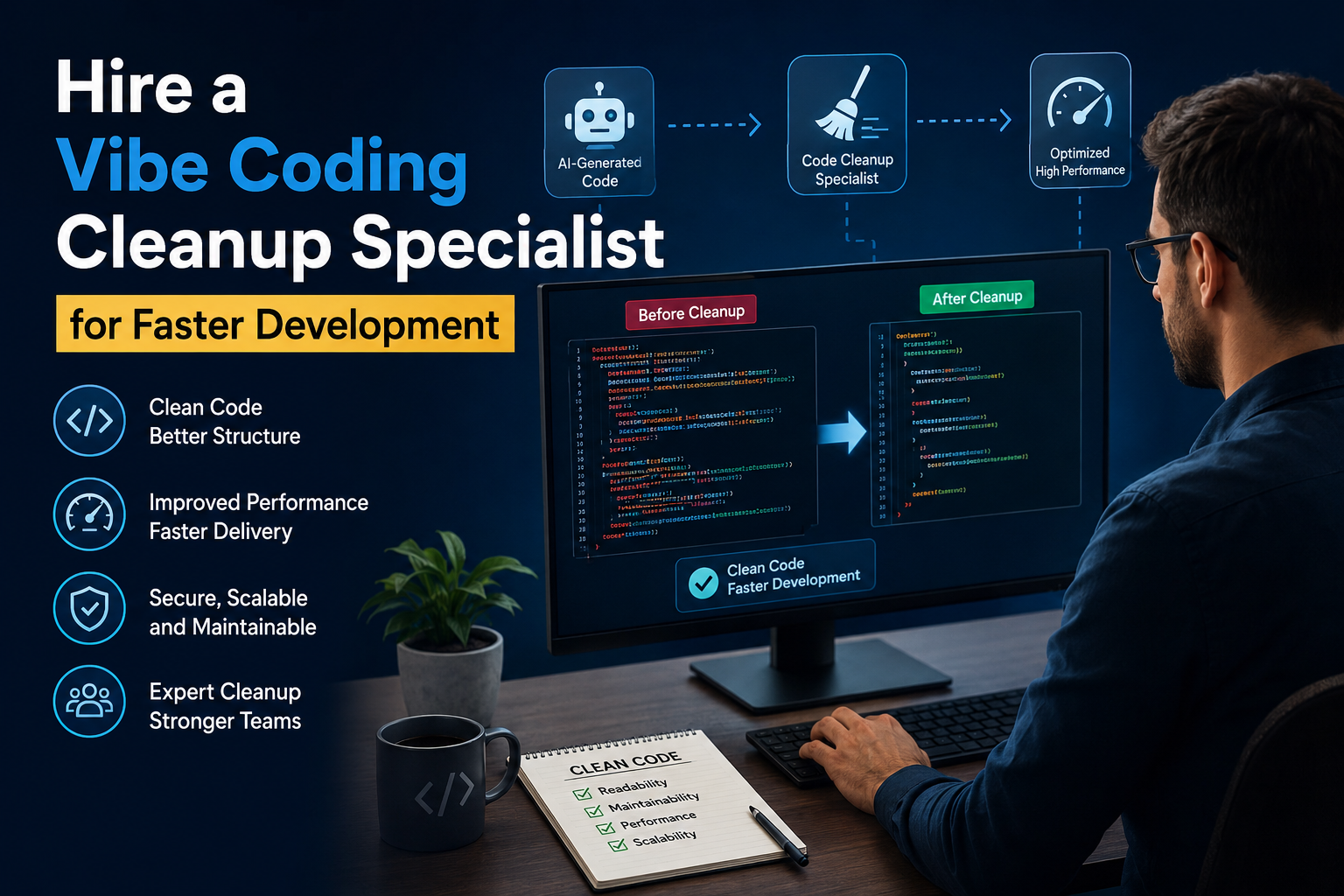 Hire Vibe Coding Cleanup Specialist