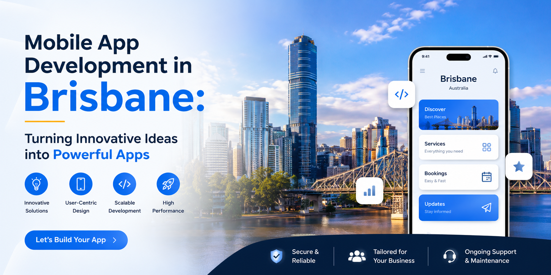 Mobile App Development in Brisbane: Turning Innovative Ideas into Powerful Apps Mobile App Development Agency in Brisbane