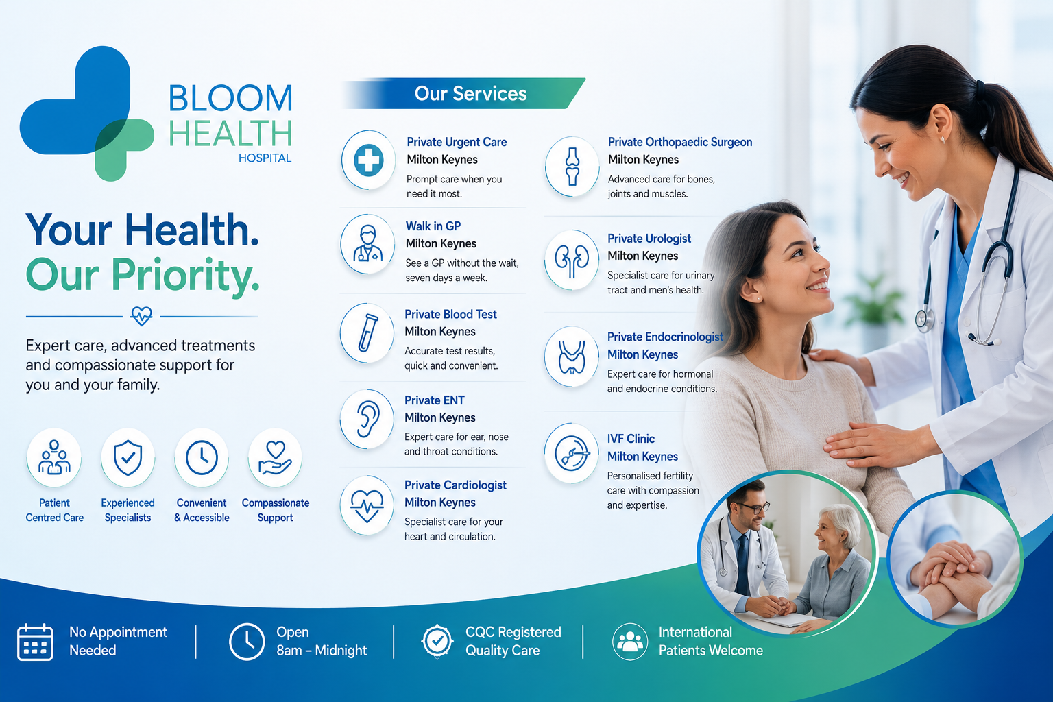 Bloom Health Hospital / private hospital Milton Keynes image
