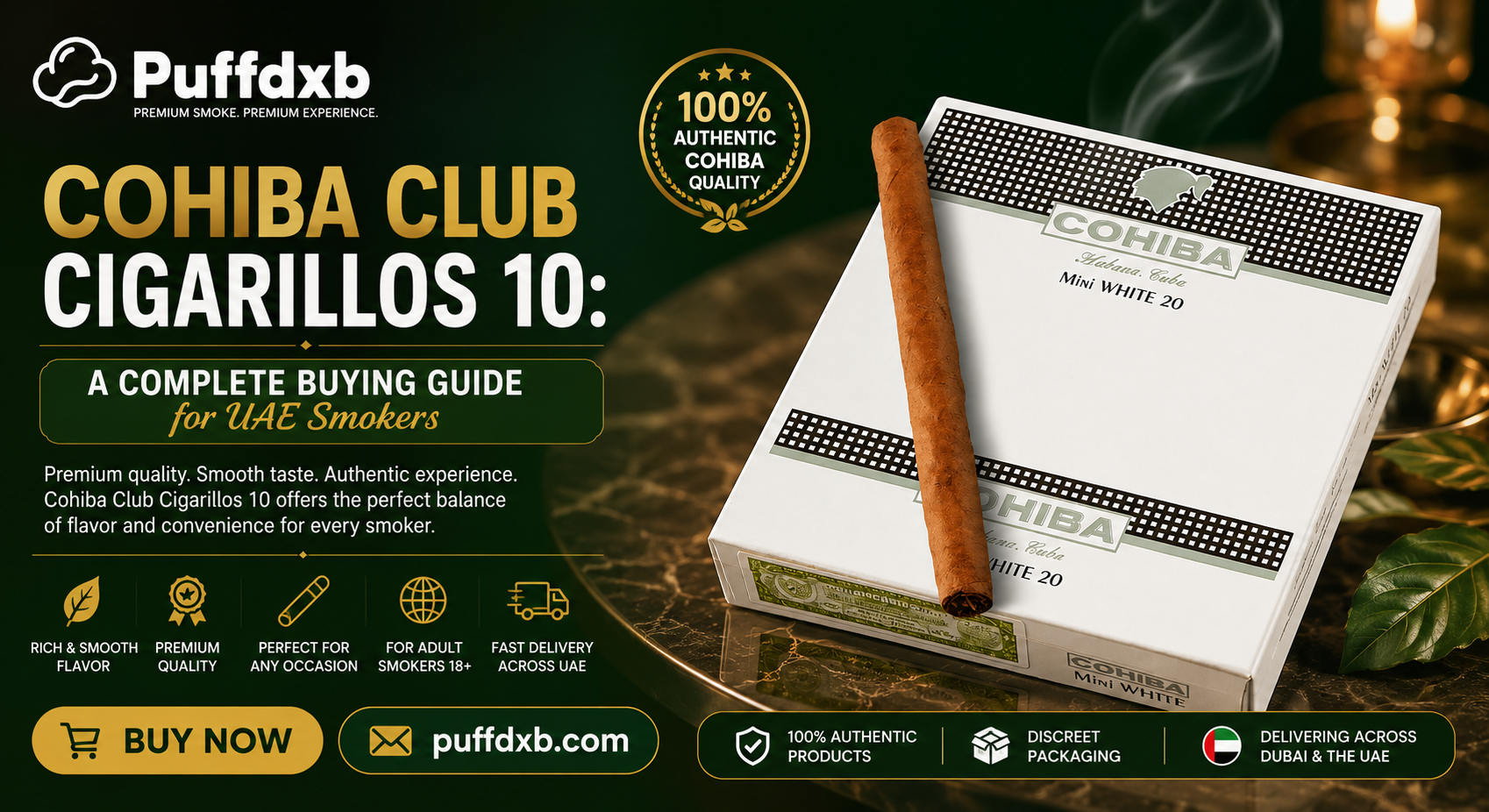 Cohiba Club Cigarillos 10
