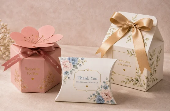 Custom Favour Boxes For Simple Gift Presentation