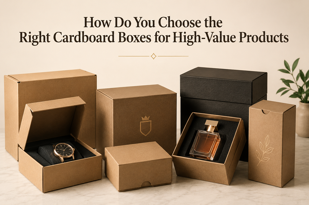 How Do You Choose the Right Cardboard Boxes for High-Value Products
