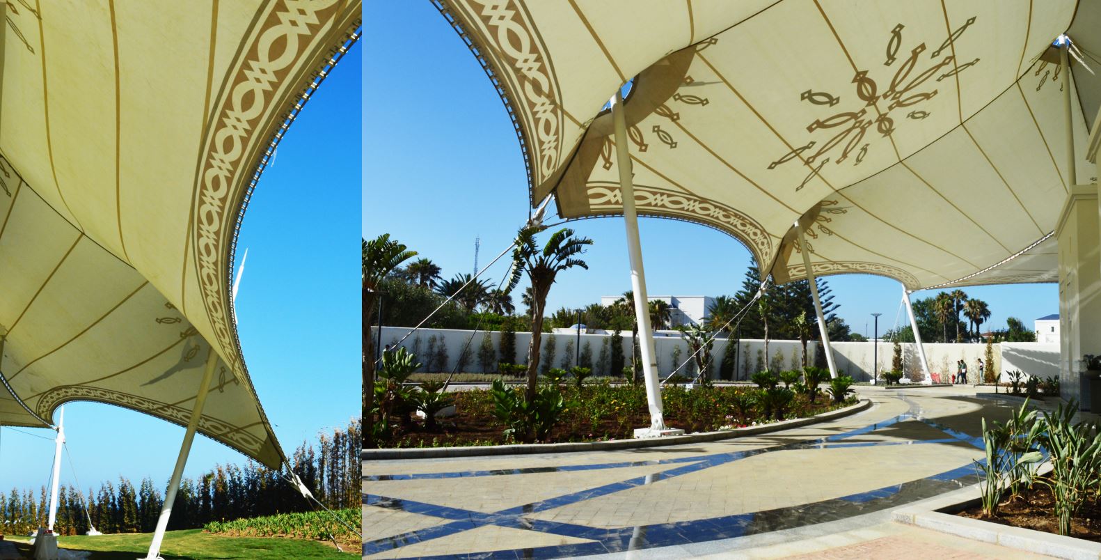 Tensile Fabric Structures