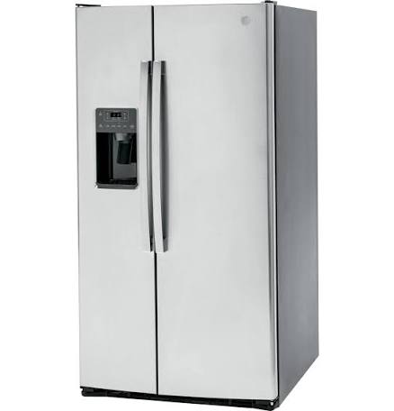 side by side fridge with ice maker