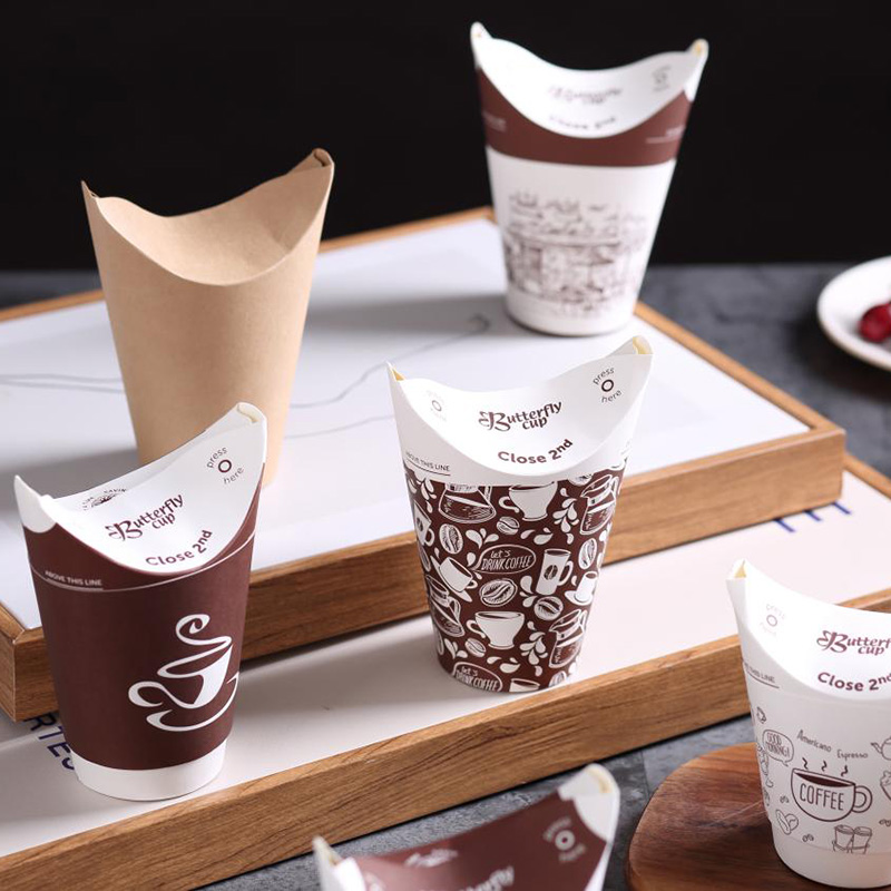 Custom Butterfly Paper Cups