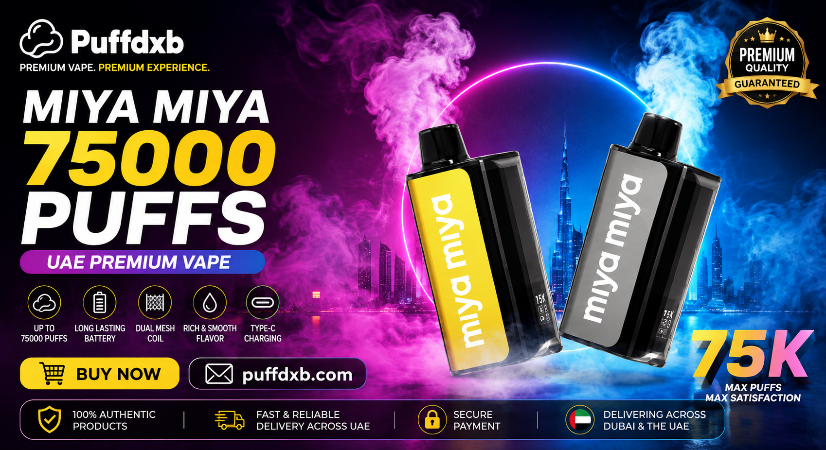 Miya Miya 75000 puffs