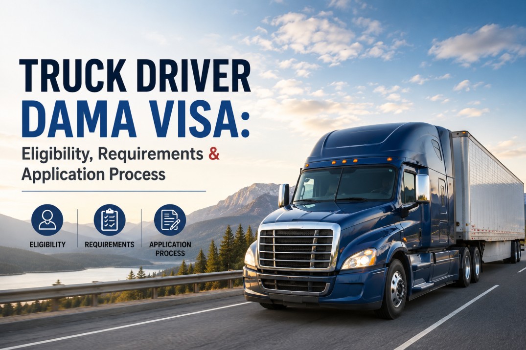 truck driver dama visa