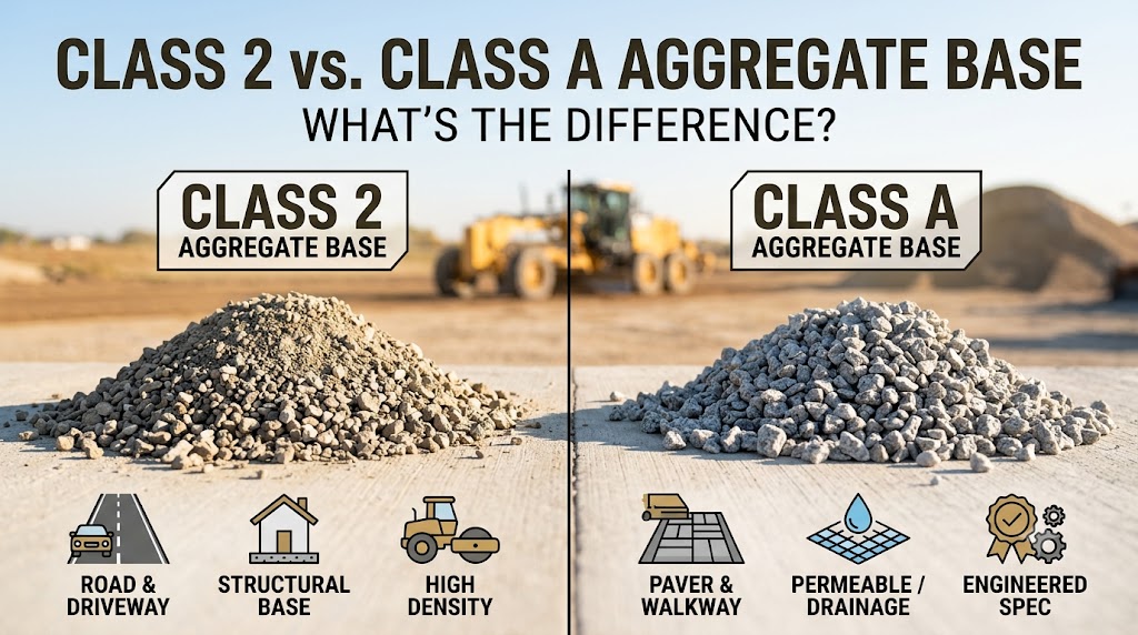 Class 2 vs. Class A Aggregate Base