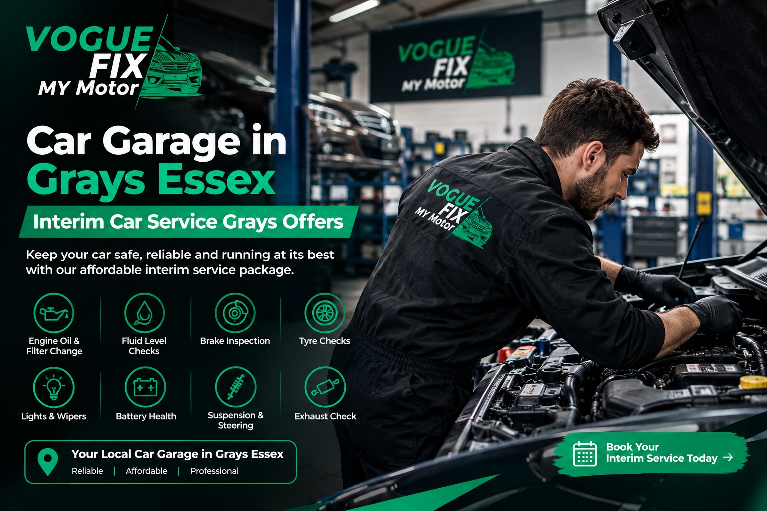 car garage in Grays Essex