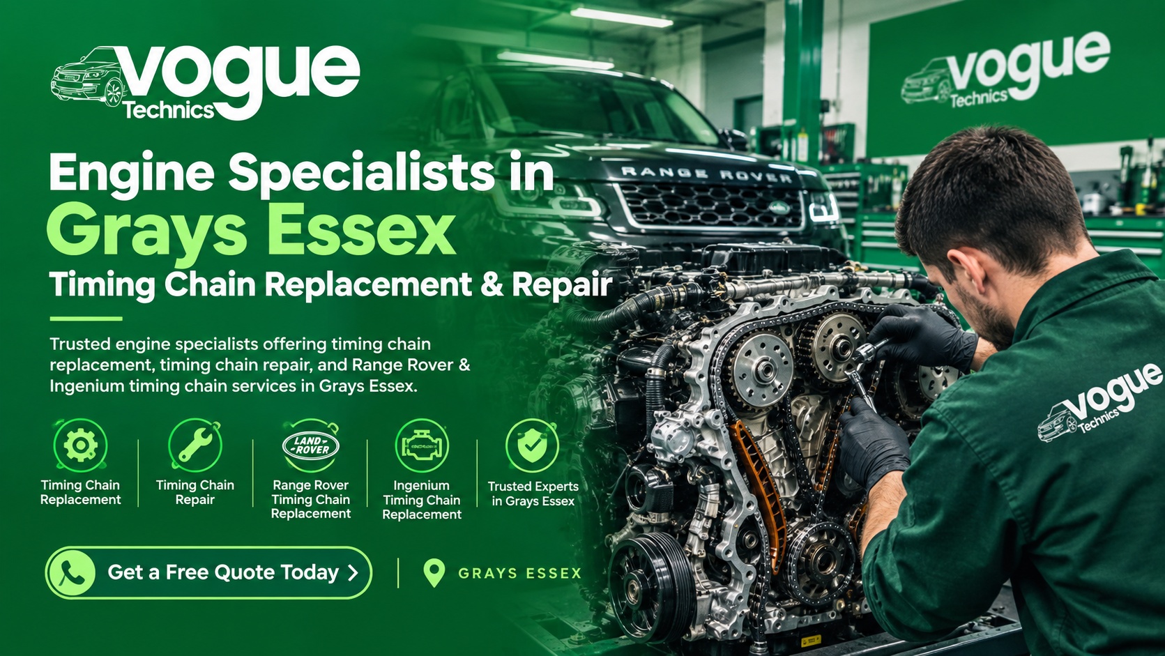 engine specialists in Grays Essex