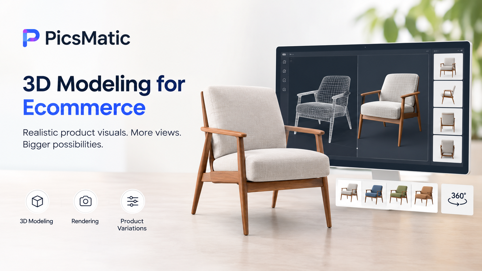 3D modeling for ecommerce
