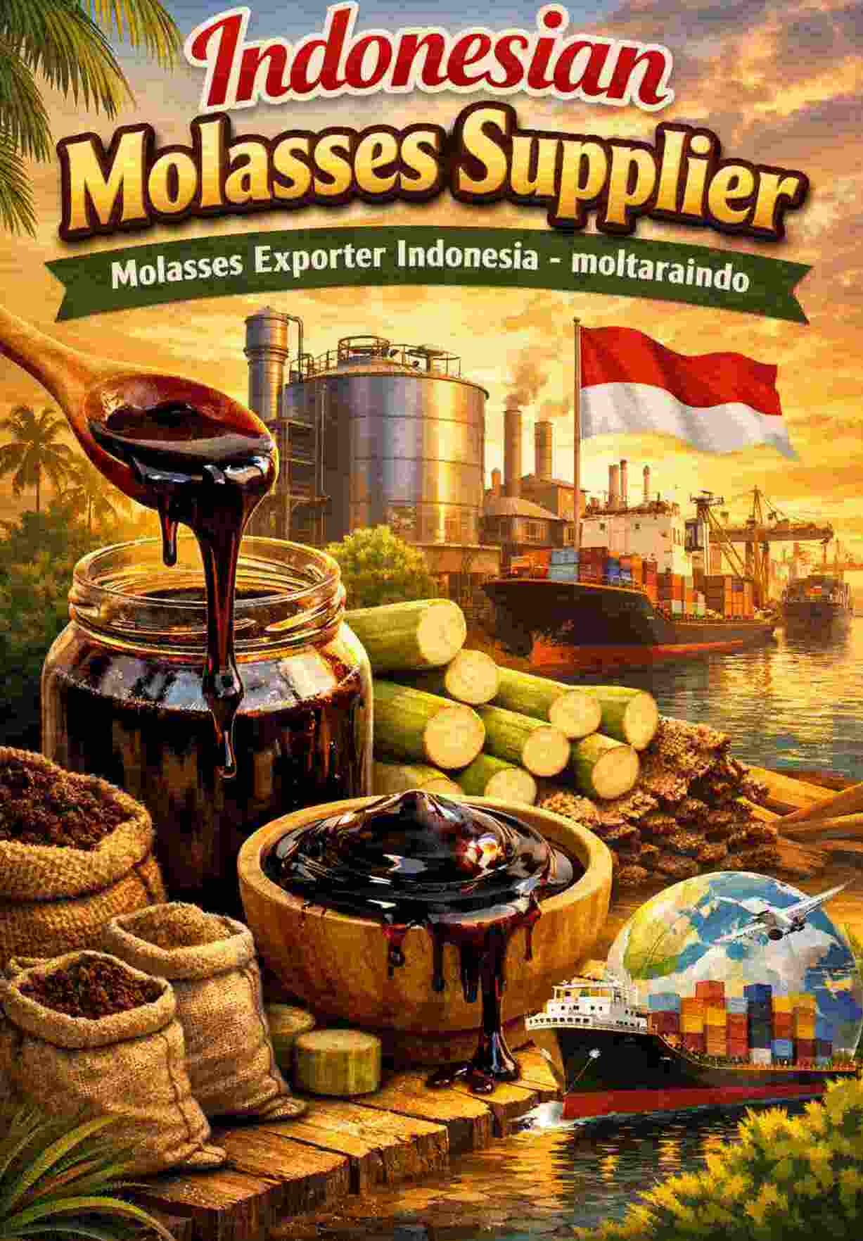 Indonesian Molasses Supplier, Molasses Exporter Indonesia