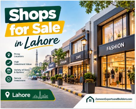 shops for sale in lahore