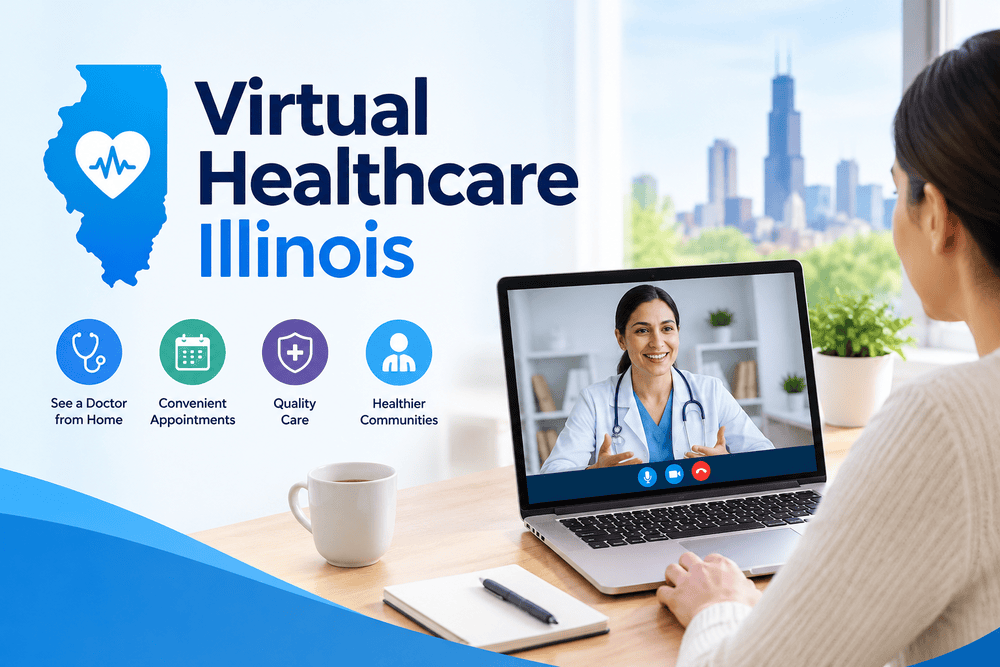 Benefits of Choosing Virtual Healthcare Illinois